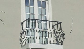 Desenli Ferforje Pencere Korkuluk Modeli